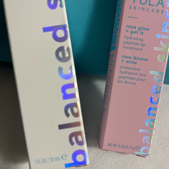 Tula skincare bundle glow boost bronzing drops peptide lip combo brand new - Picture 3 of 7